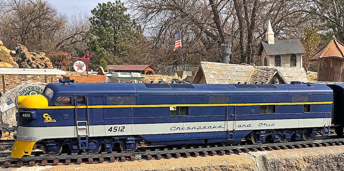 Chesapeake & Ohio E-7A Diesellok (Diesel locomotive) 4512