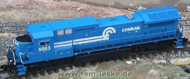Conrail Dash-8 Narrow Nose Diesellok (Diesel locomotive)