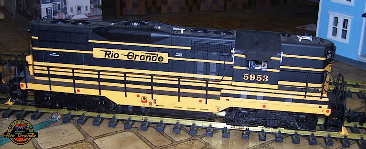 Rio Grande Diesellok (Diesel locomotive) 5953