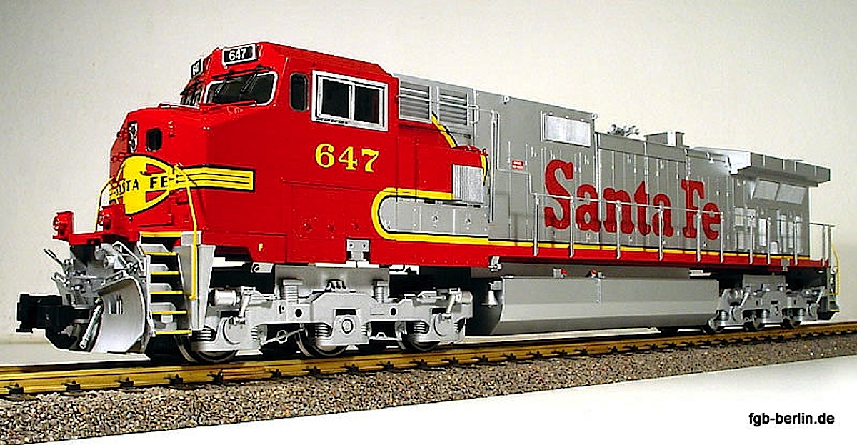 Santa Fe Diesellok (Diesel locomotive) Dash 9-44CW 647