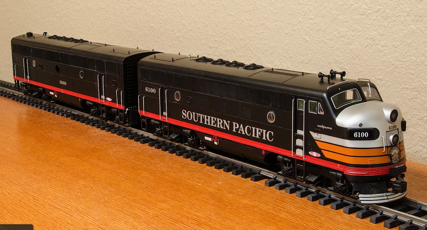 Southern Pacific F3A & B EMD Diesellok (Diesel locomotive) 6100