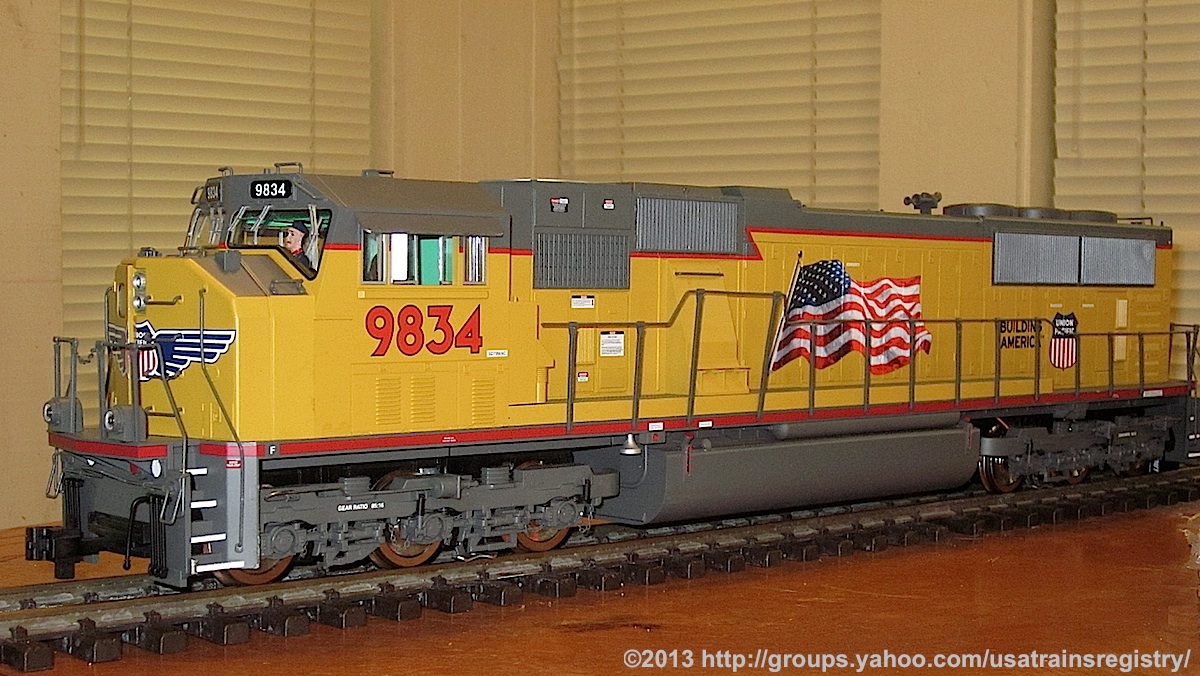 Union Pacific SD-70 Diesellok (Diesel locomotive) 9834