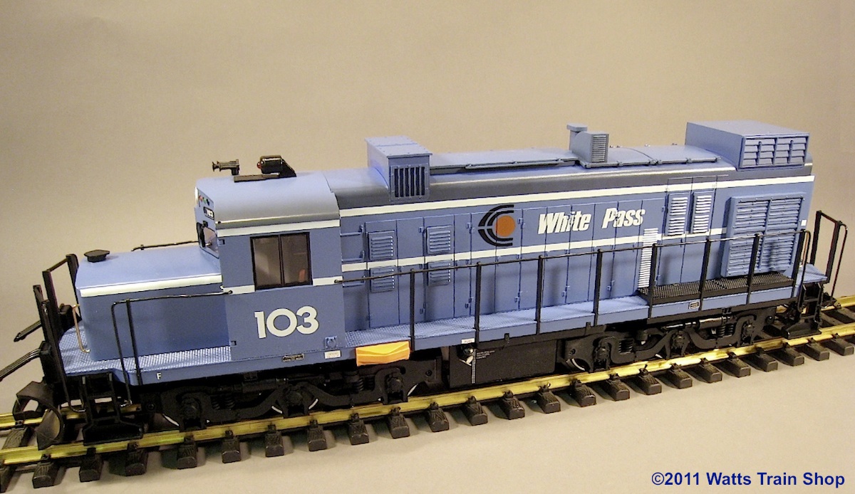 WP&Y Diesellok (Diesel locomotive) 103