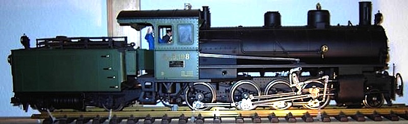 RhB Dampflok (Steam locomotive) G 4/5 108