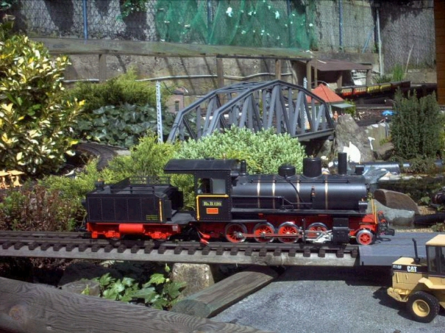 RhB Dampflok, 120 Jahresmodell (Steam engine, 120 anniversary model)