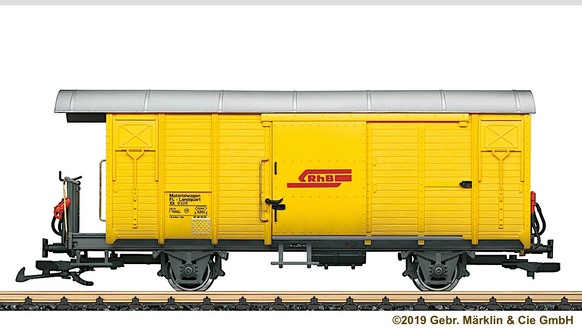 RhB Bahndienstwagen (Railroad Maintenance Car) Xk 9328