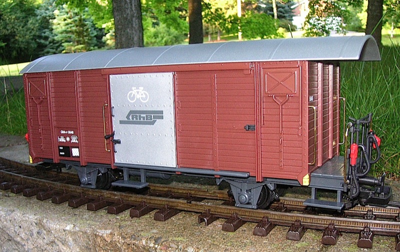 RhB Güterwagen (Box car) Gbk-v 5545
