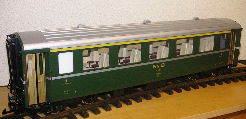 RhB Einheits Personenwagen 1. Klasse (Passenger car 1st class)