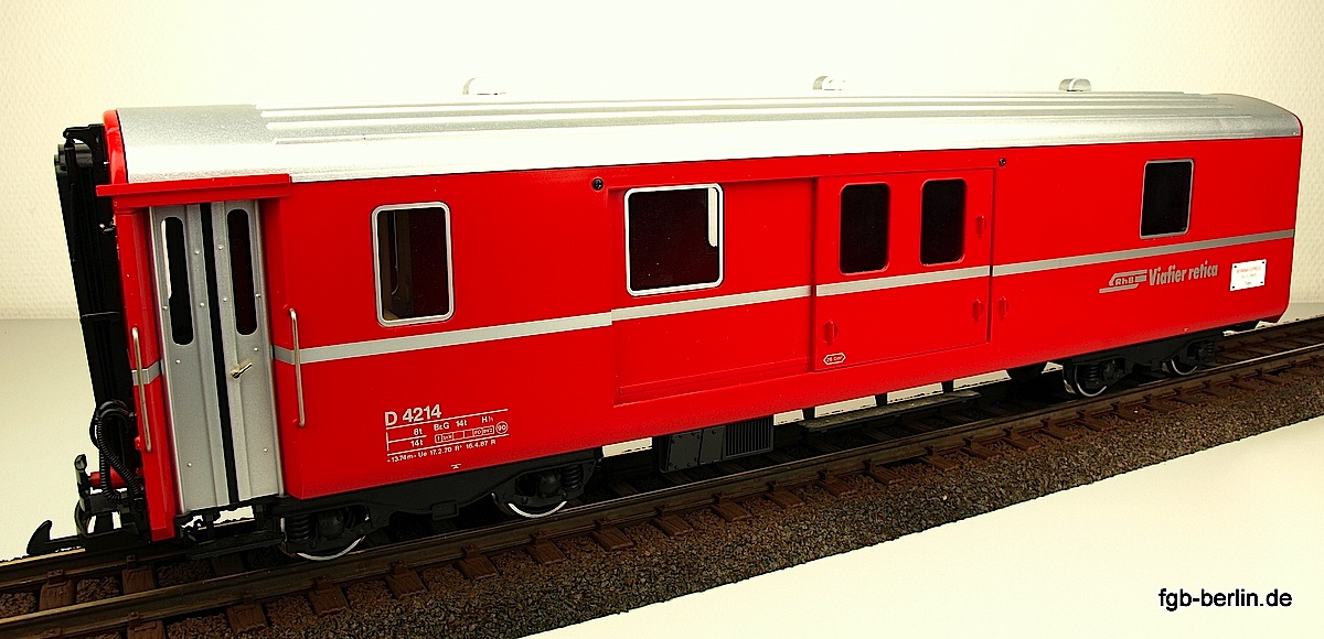 RhB Gepäckwagen (Baggage car) D4214
