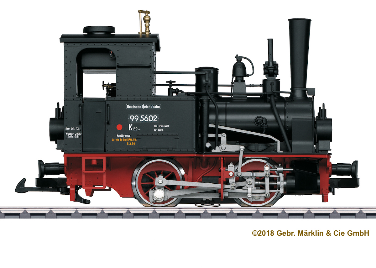 DR Dampflok (Steam Locomotive) 99 5602