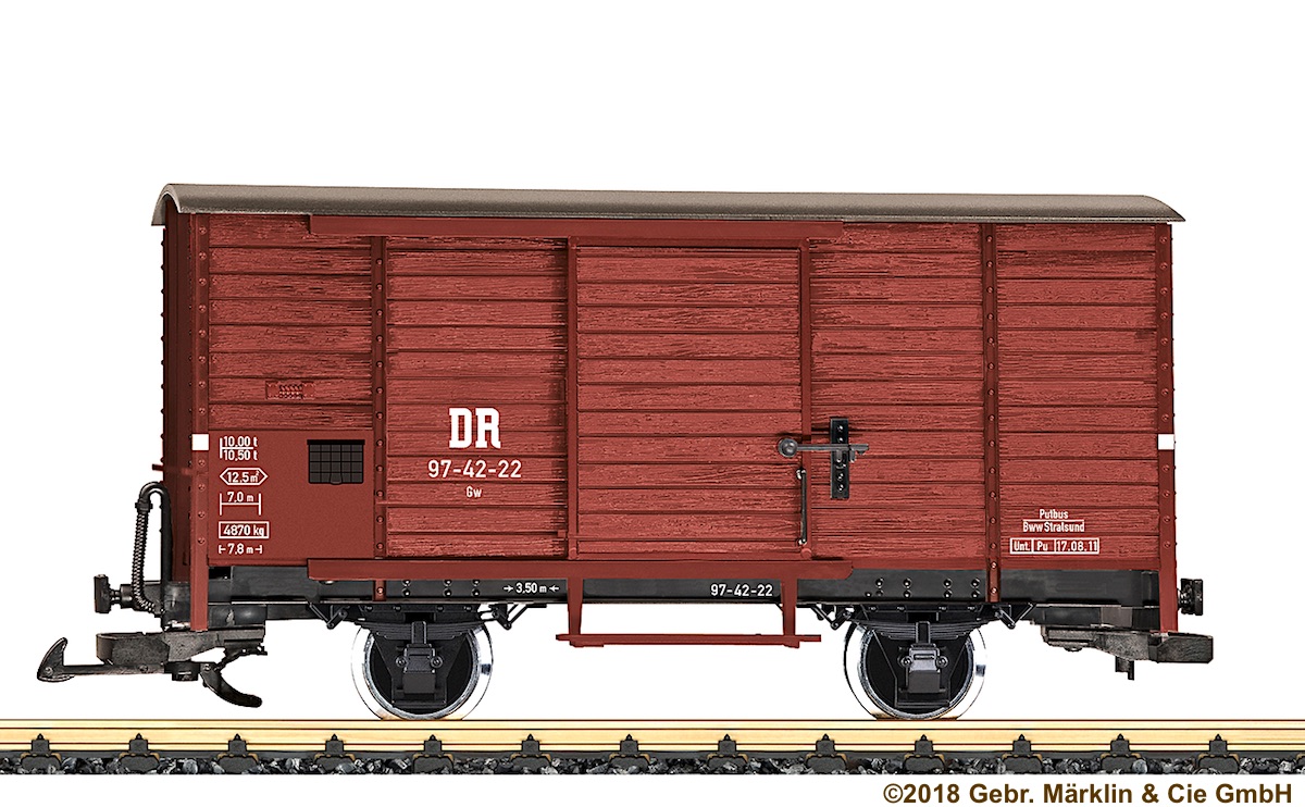 RüBB Gedeckter Güterwagen (Boxcar) 97-42-22