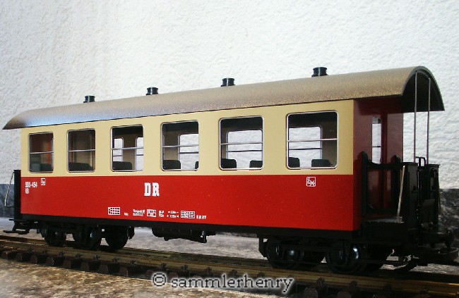 DR Reisezugwagen 2. Klasse (Passenger car 2nd class) 900-454