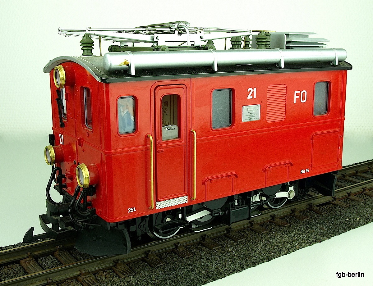 FO Zahnradlok (Rack locomotive) HGe 2/2 Nr. 21