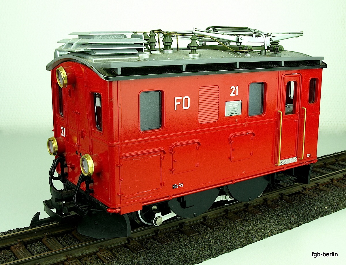 FO Zahnradlok (Rack locomotive) HGe 2/2 Nr. 21