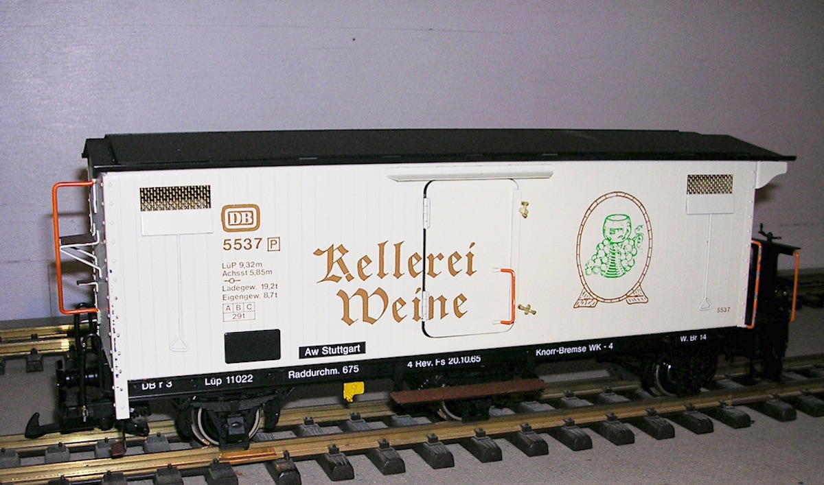 DB Kühlwagen (Reefer) Kellerei Weine 5537