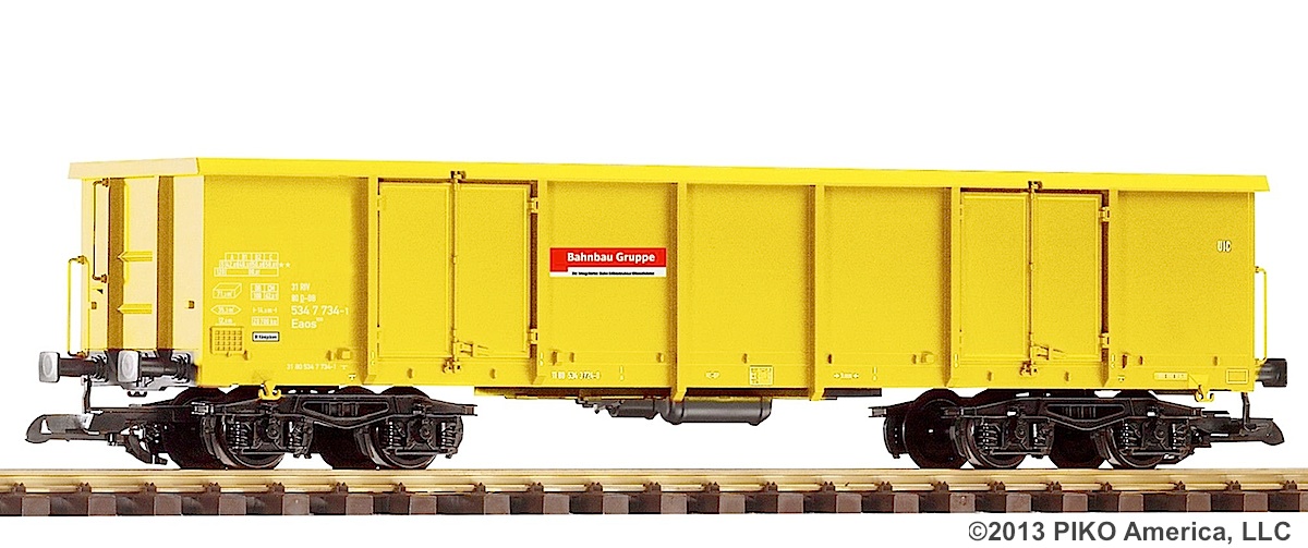 DB Bahnbaugruppe Offener Güterwagen (Gondola) 534 7 734-1
