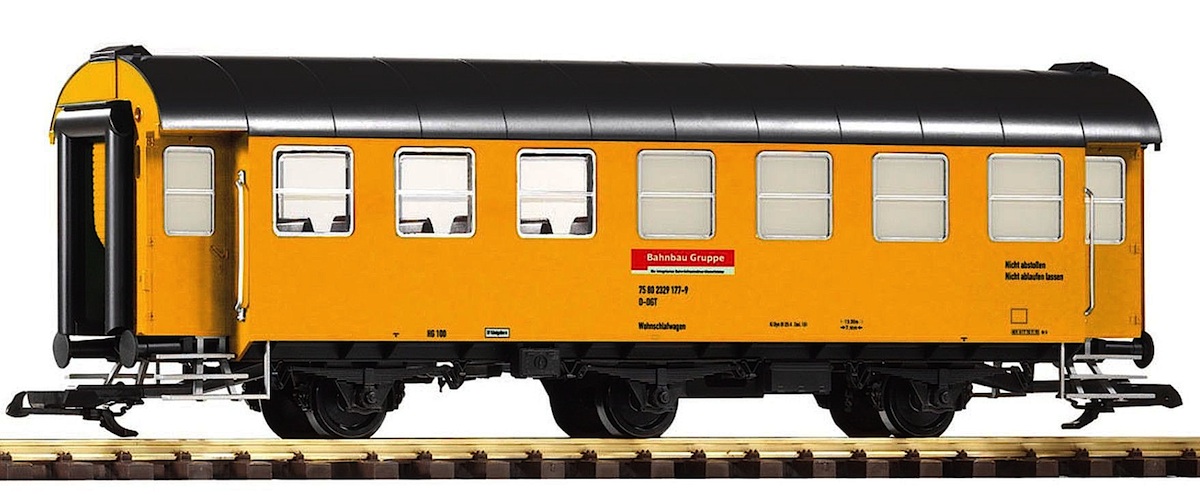 DB Umbauwagen (Rebuilt passenger car) "Bahnbaugruppe"