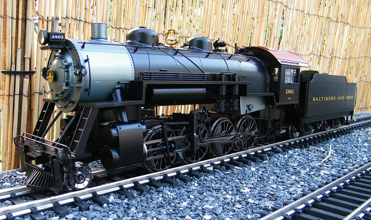 B&O Consolidation Dampflok (Steam locomotive) 2803