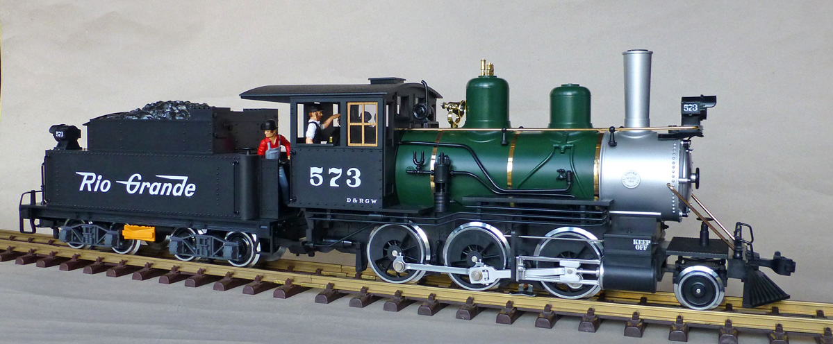 D&RGW Mogul Dampflok, rechte Seite (Steam locomotive, right side) 573