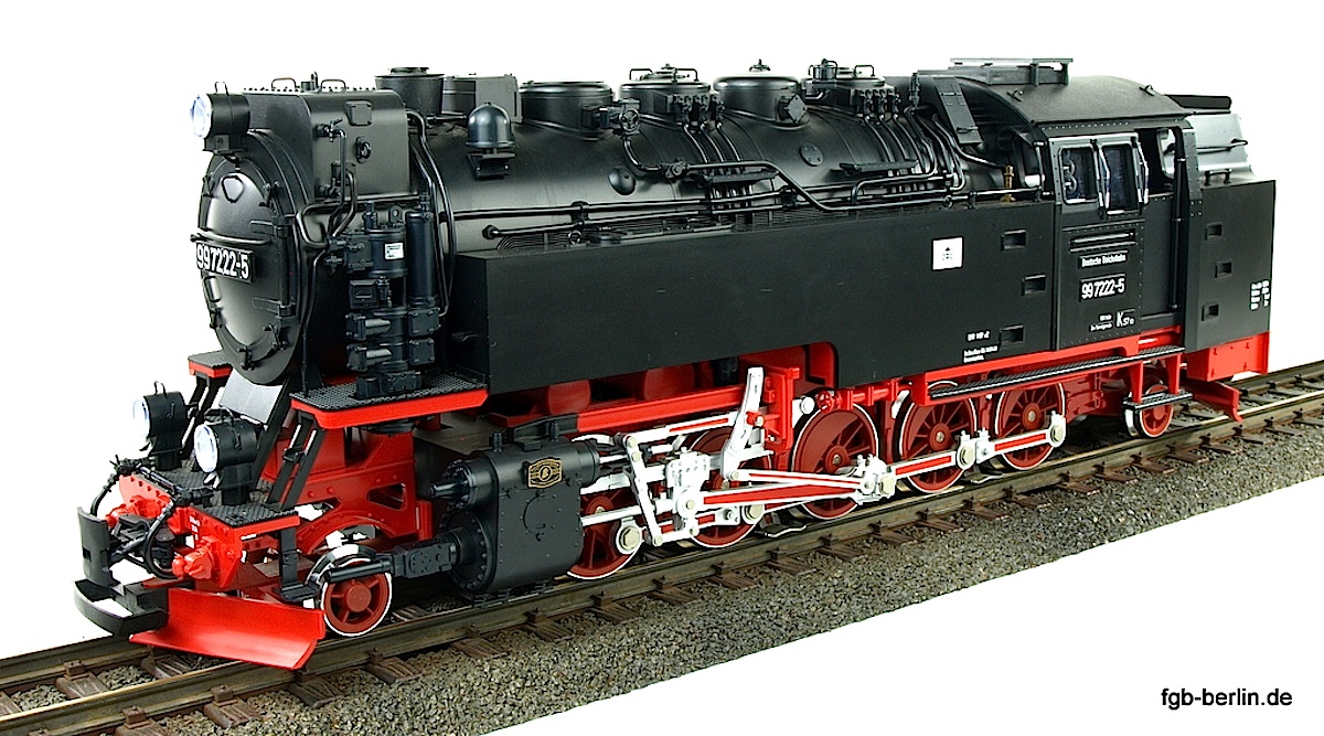 DR Dampflok (Steam locomotive) 99 7222-5