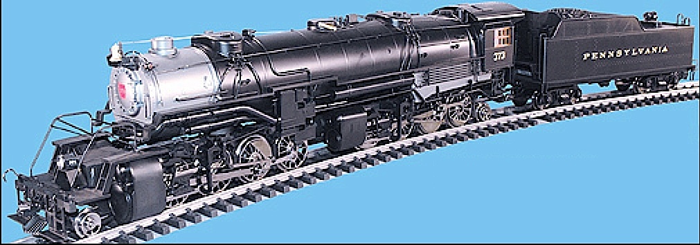 PRR Mallet 2-8-8-2 Schlepptender Dampflokomotive (Steam locomotive) 373