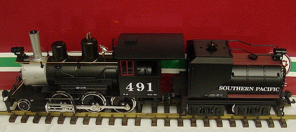 Southern Pacific Mogul Dampflokomotive (Steam locomotive) 491