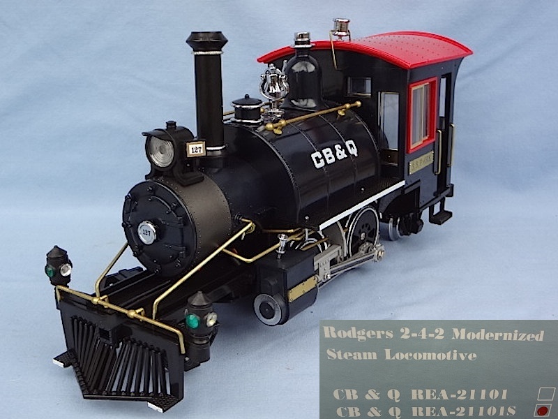 CB&Q Rogers Dampflok (Steam locomotive)