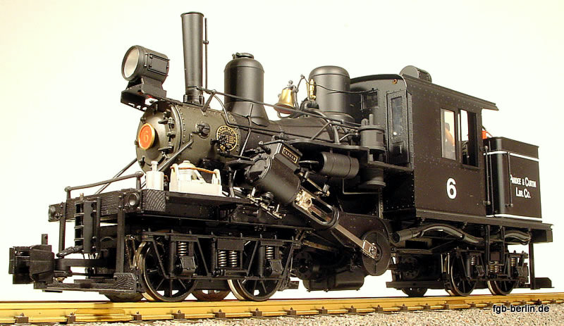 Pardee & Curtin Dampflok (Steam locomotive) Climax