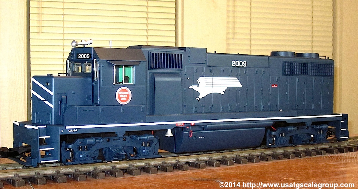 Missouri Pacific GP 38-2 Diesellok (Diesel locomotive) 2009