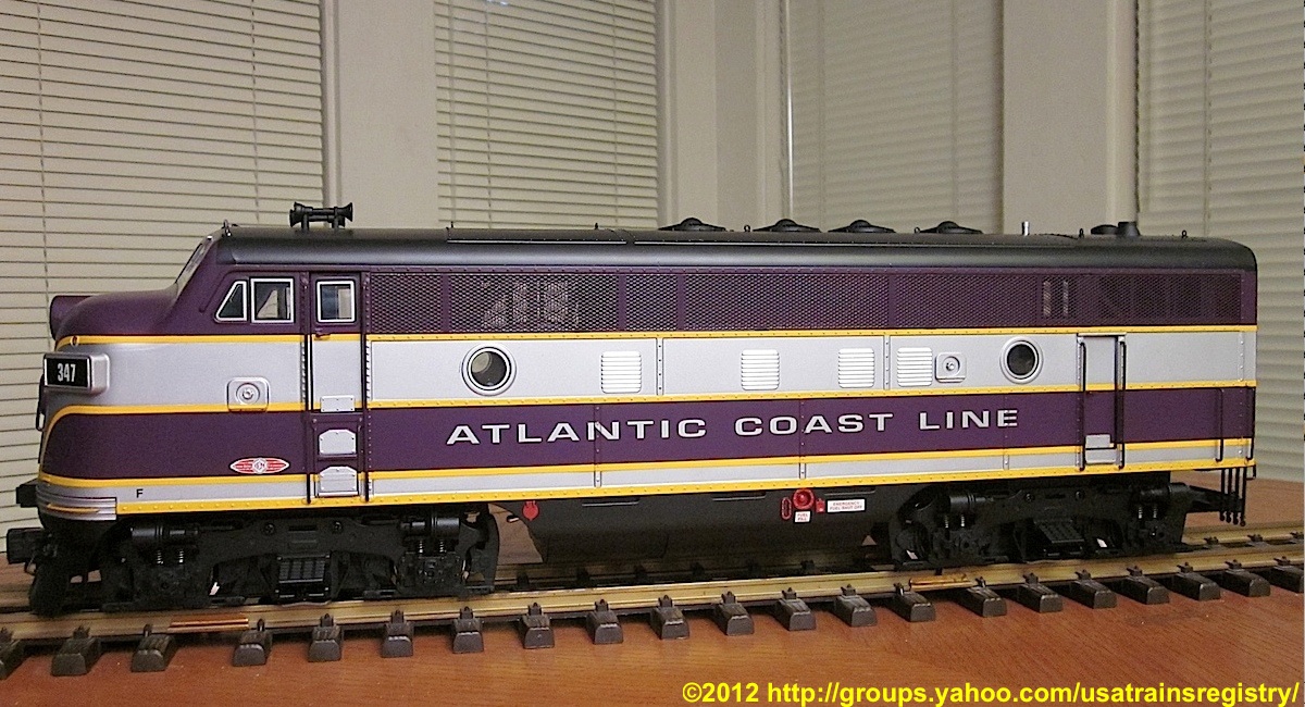 Atlantic Coast Line F3A EMD Diesellok (Diesel locomotive) 347