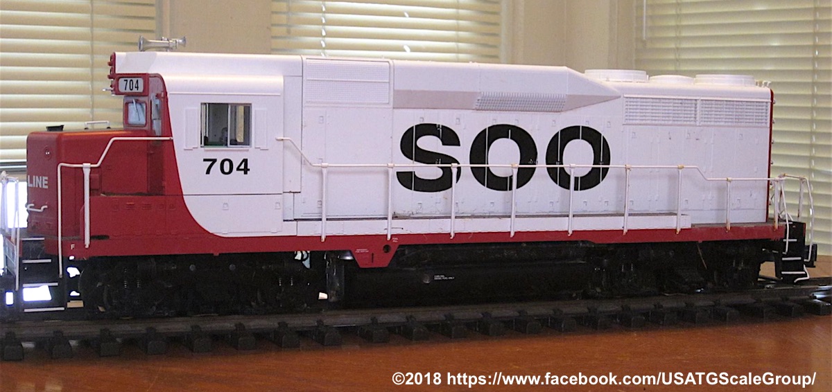 SOO Line GP-30 Diesellok (Diesel Locomotive) 704