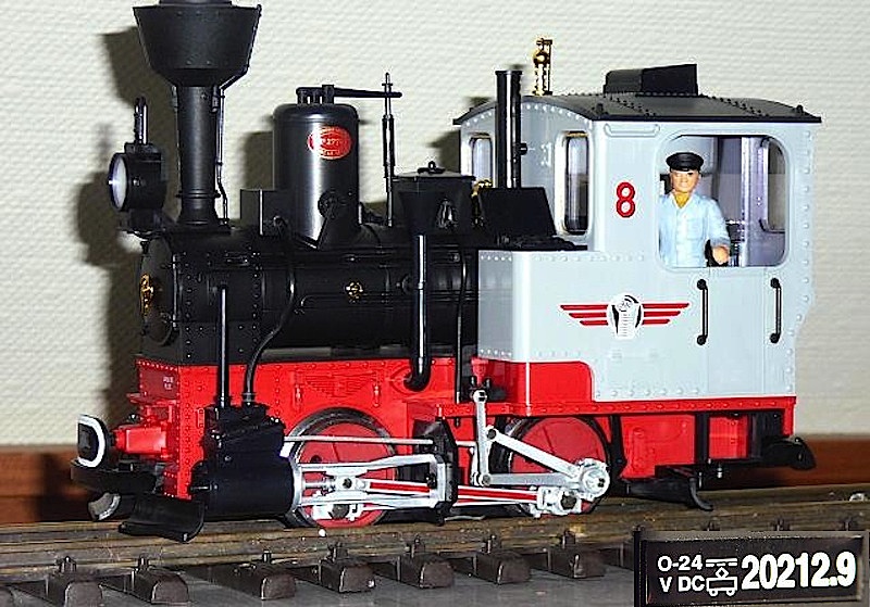 Gleisbau Dampflok (Track construction steam locomotive) Stainz 8