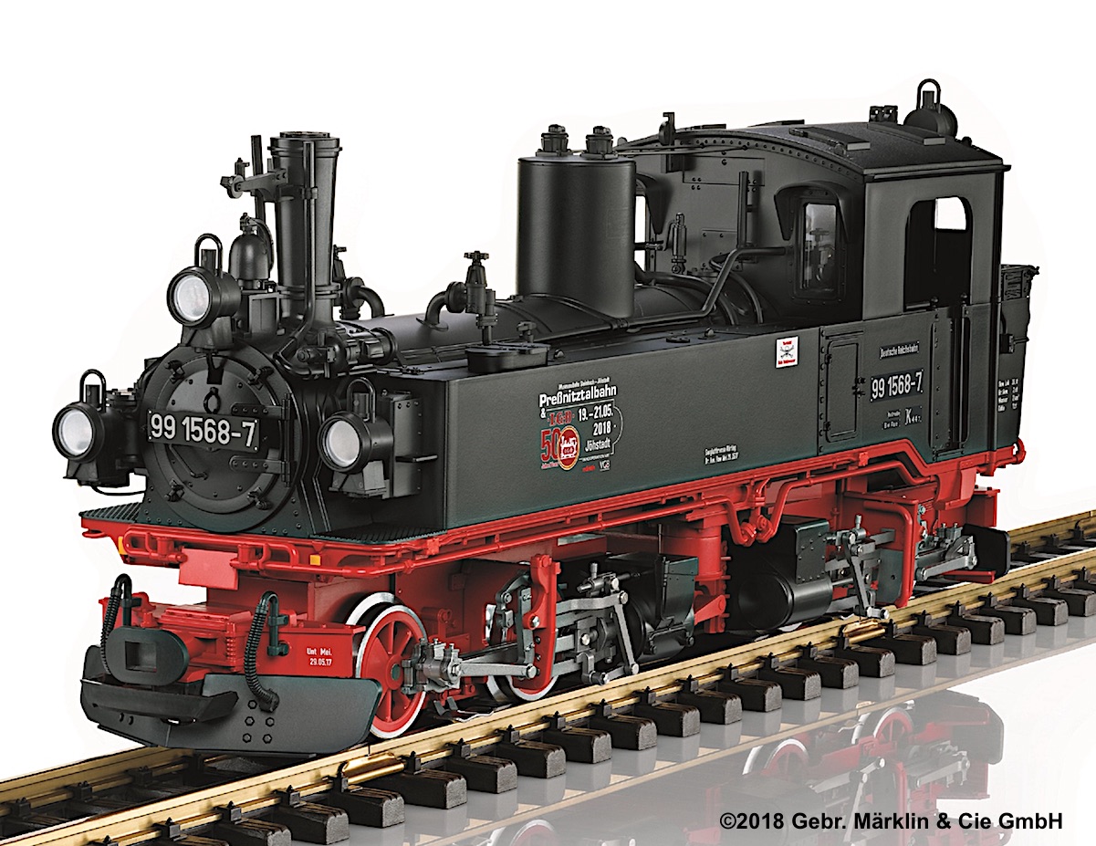 Preßnitztalbahn Dampflokomotive (Steam Locomotive) 99 1568-7