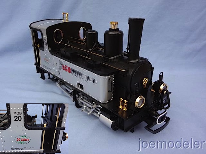 Rhein-Sieg Club Sondermodell 2005 -  Corpet Louvet Dampflok (Steam locomotive) MOB 20