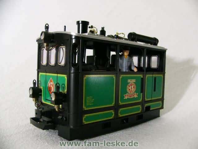 Kasten-Dampflok (Tramway locomotive) Nr. 13