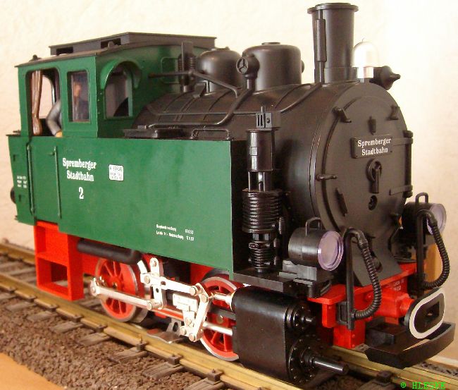 Spremberger Stadtbahn Dampflocomotive (Steam locomotive)