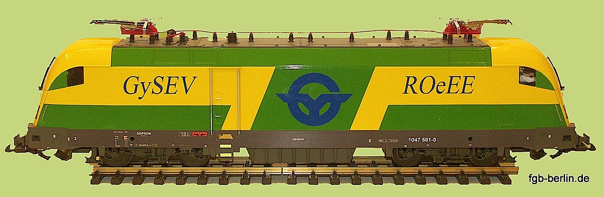 GySEV-ROeEE E-Lok (Electric locomotive) 1047 501-0