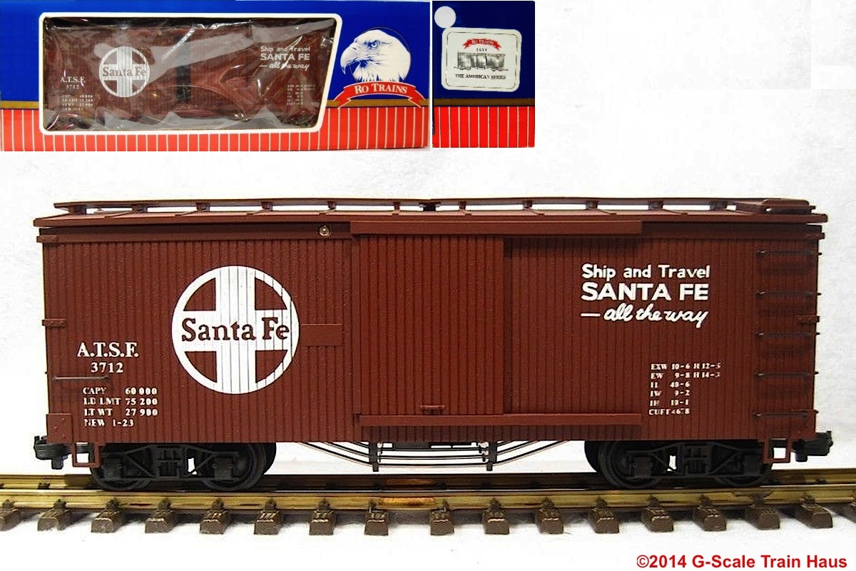 Santa Fe Güterwagen (Box car) 3712