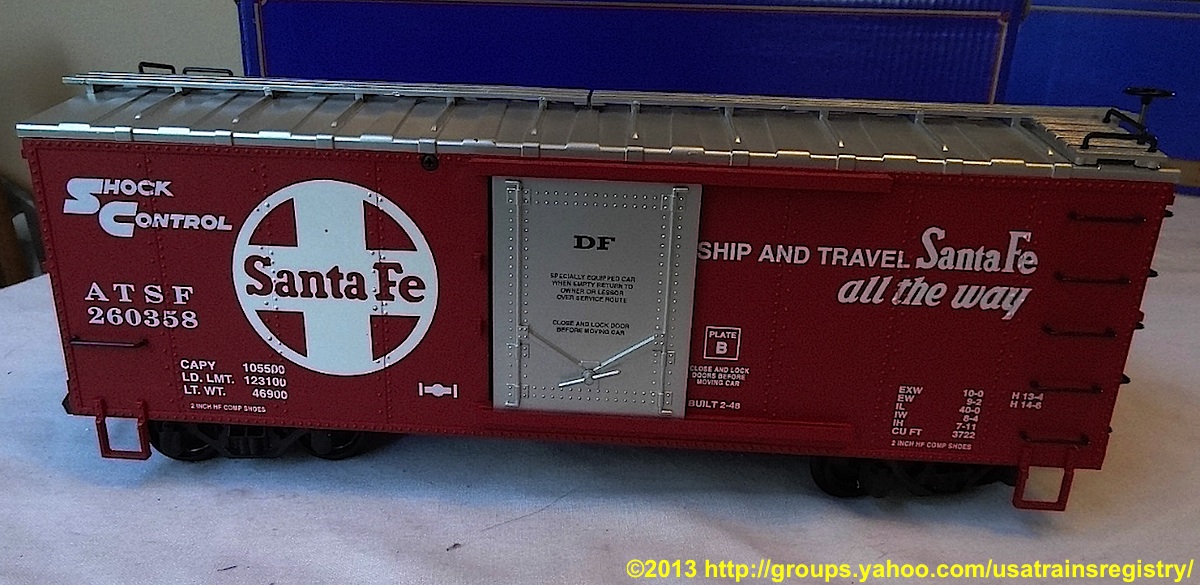 Santa Fe Güterwagen (Box car) 260358