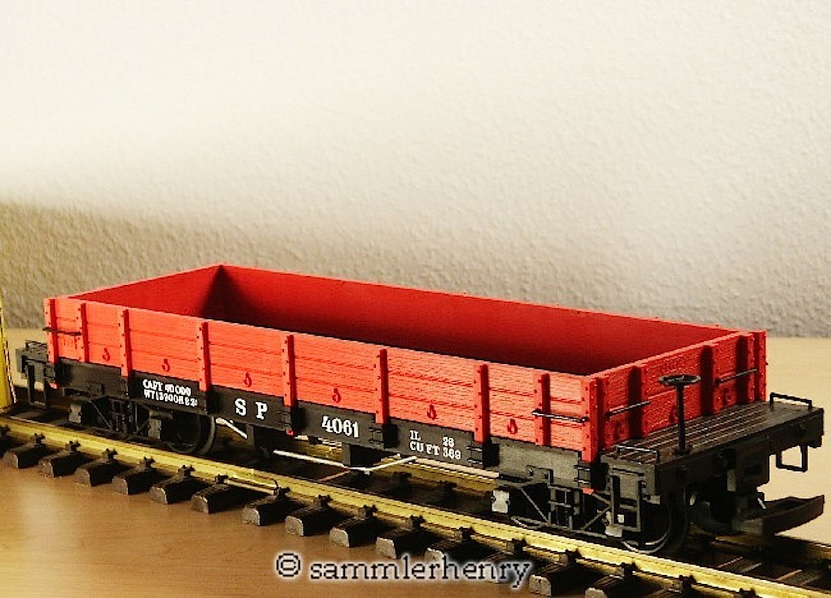 Southern Pacific Niederbordwagen (Low-sided gondola) 4061, Version 2