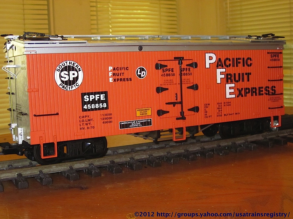 Pacific Fruit Express Kühlwagen (Reefer) SPFE 458858
