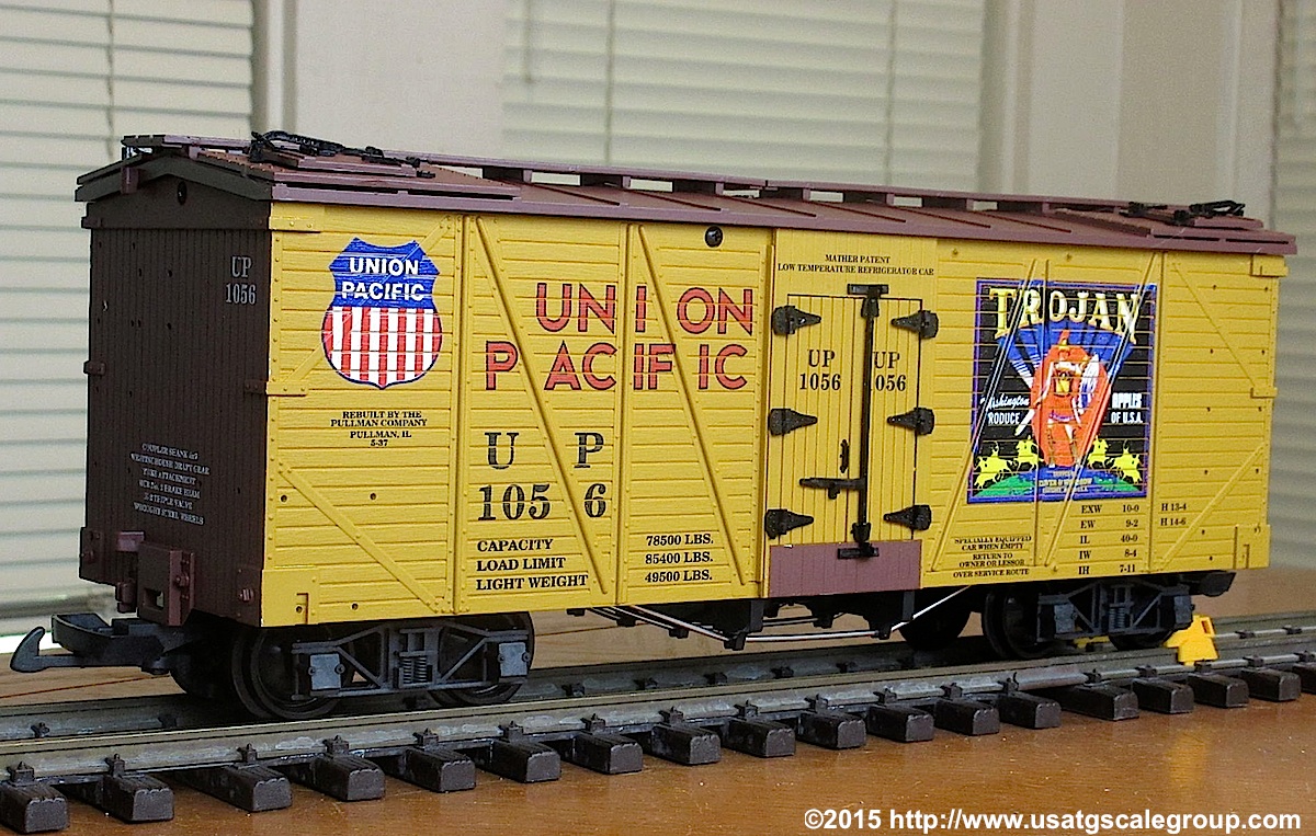 Trojan Apples Union Pacific Kühlwagen (Reefer) 1056