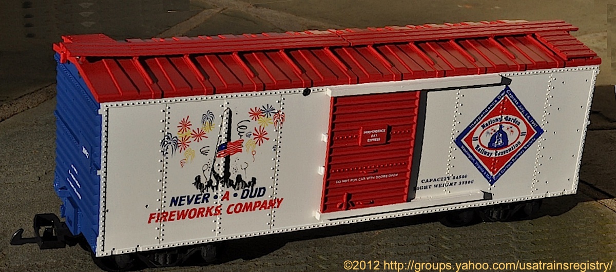 NGRC 1997 - Geschlossener Güterwagen, rote Tür (Box car, red door)