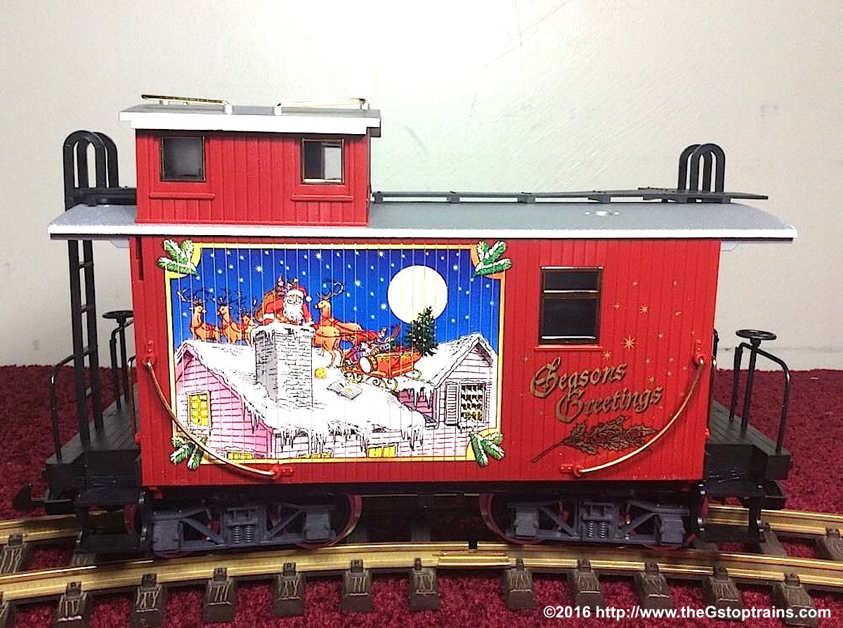 Weihnachts-Güterzugbegleitwagen (Christmas Caboose)