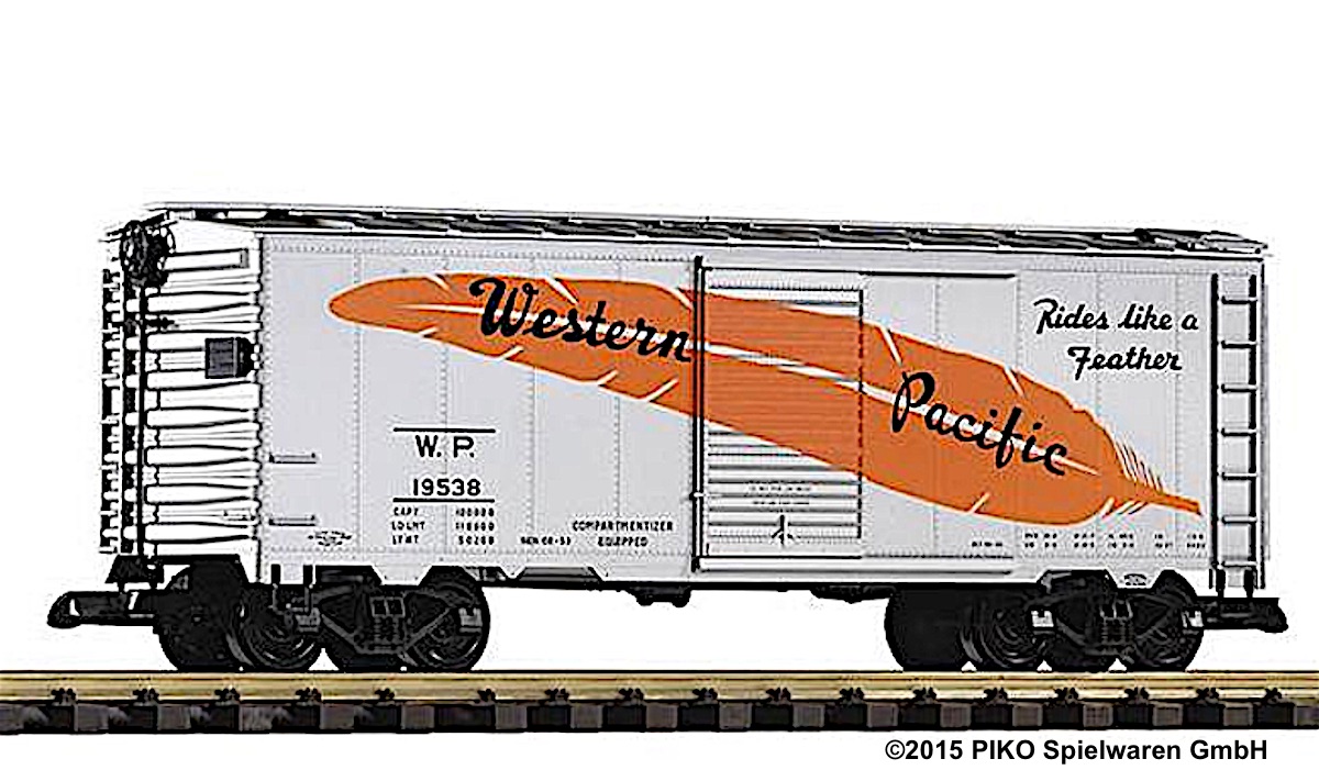 Western Pacific Boxcar19538