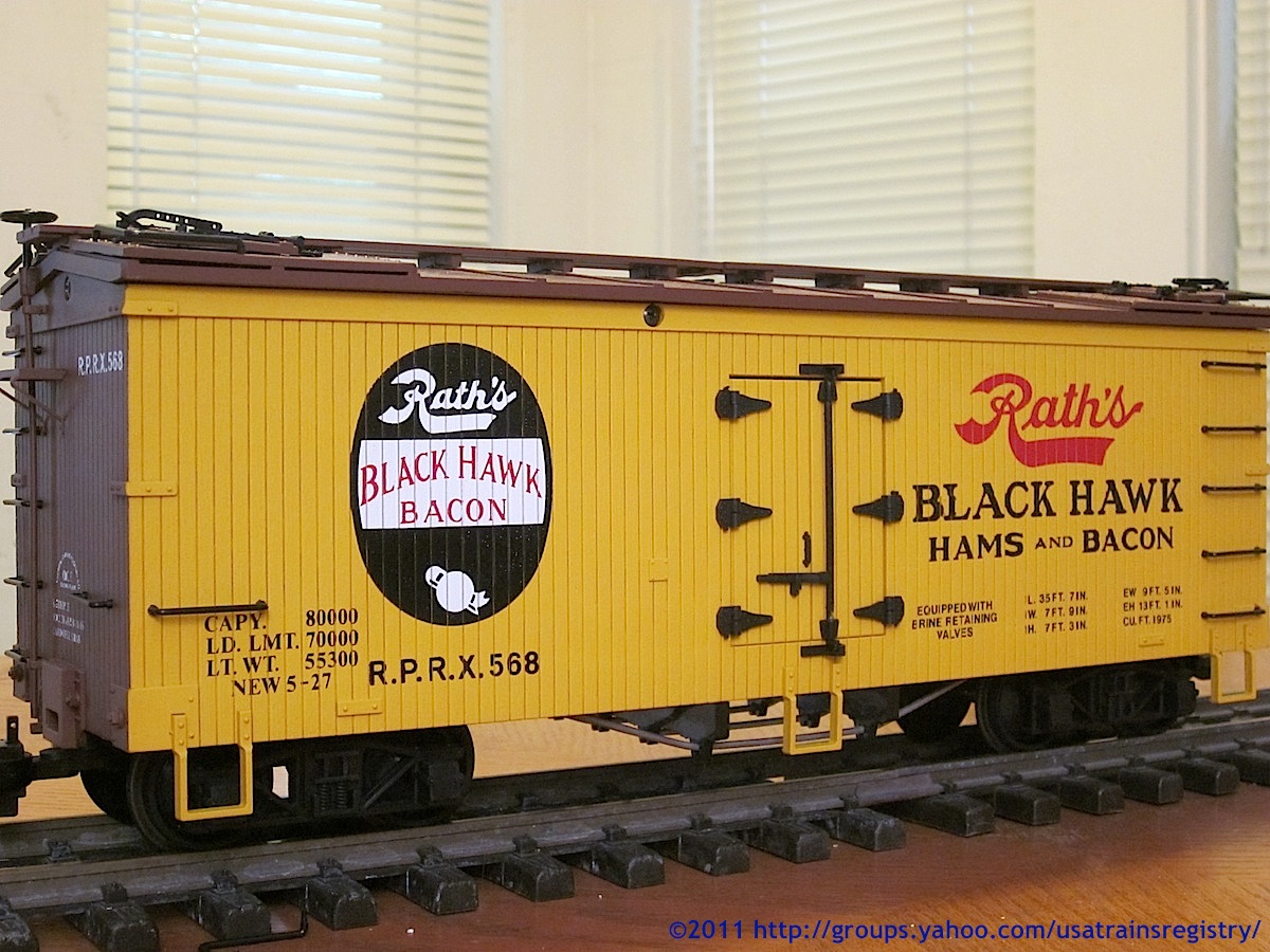 Rath's Black Hawk Bacon Kühlwagen (Reefer) RPRX 568