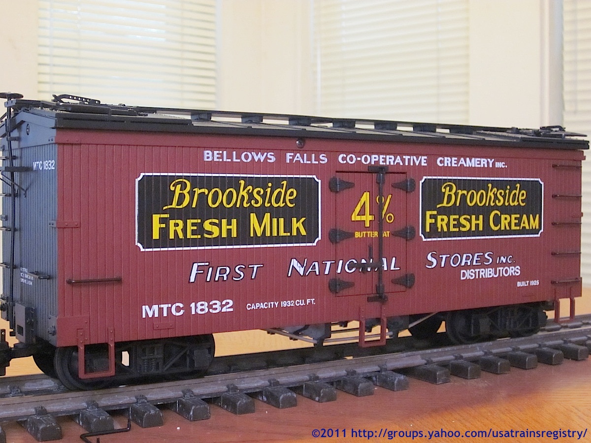 Brookside Fresh Milk Kühlwagen (Reefer) MTC 1832