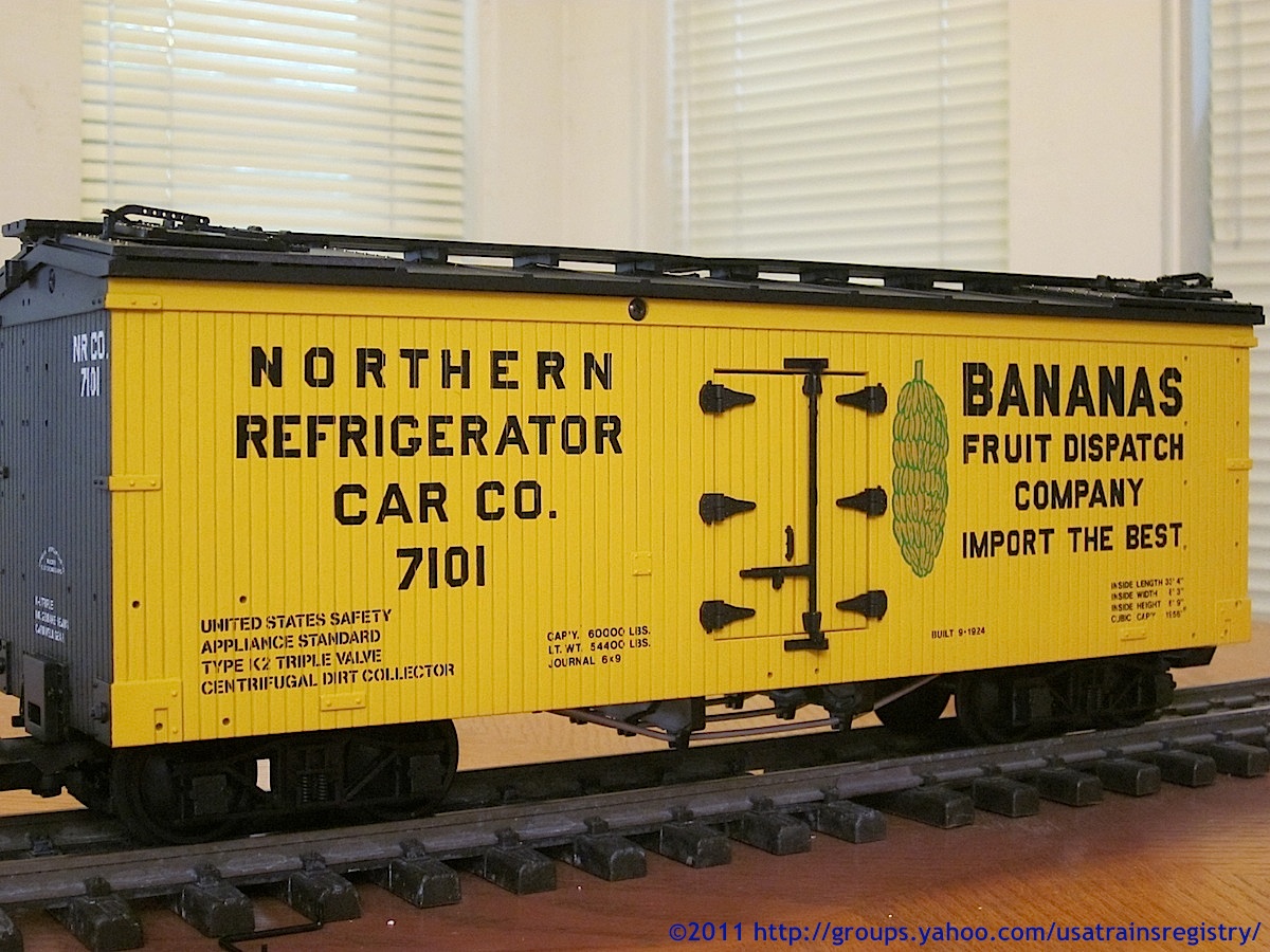 Bananas Kühlwagen (Reefer) NR Co. 7101