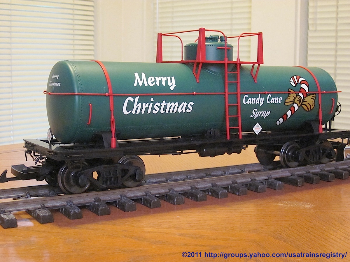 USA Trains Weihnachts-Kesselwagen (Christmas tank car)