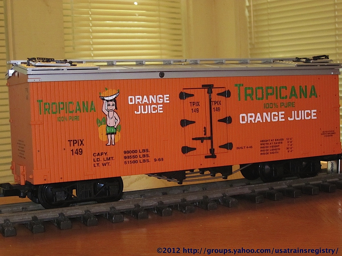 Tropicana Orange Juice Kühlwagen (Reefer) TPIX 149